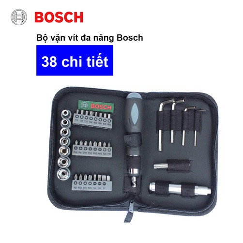 Bộ vặn vít đa năng Bosch 38 chi tiết - 2607019506