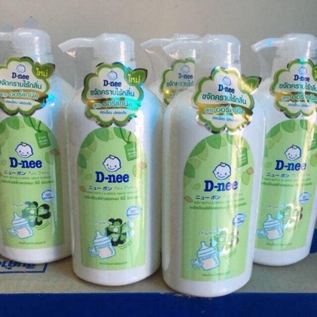 1 chai nước rửa bình sữa D-nee hữu cơ 620ml