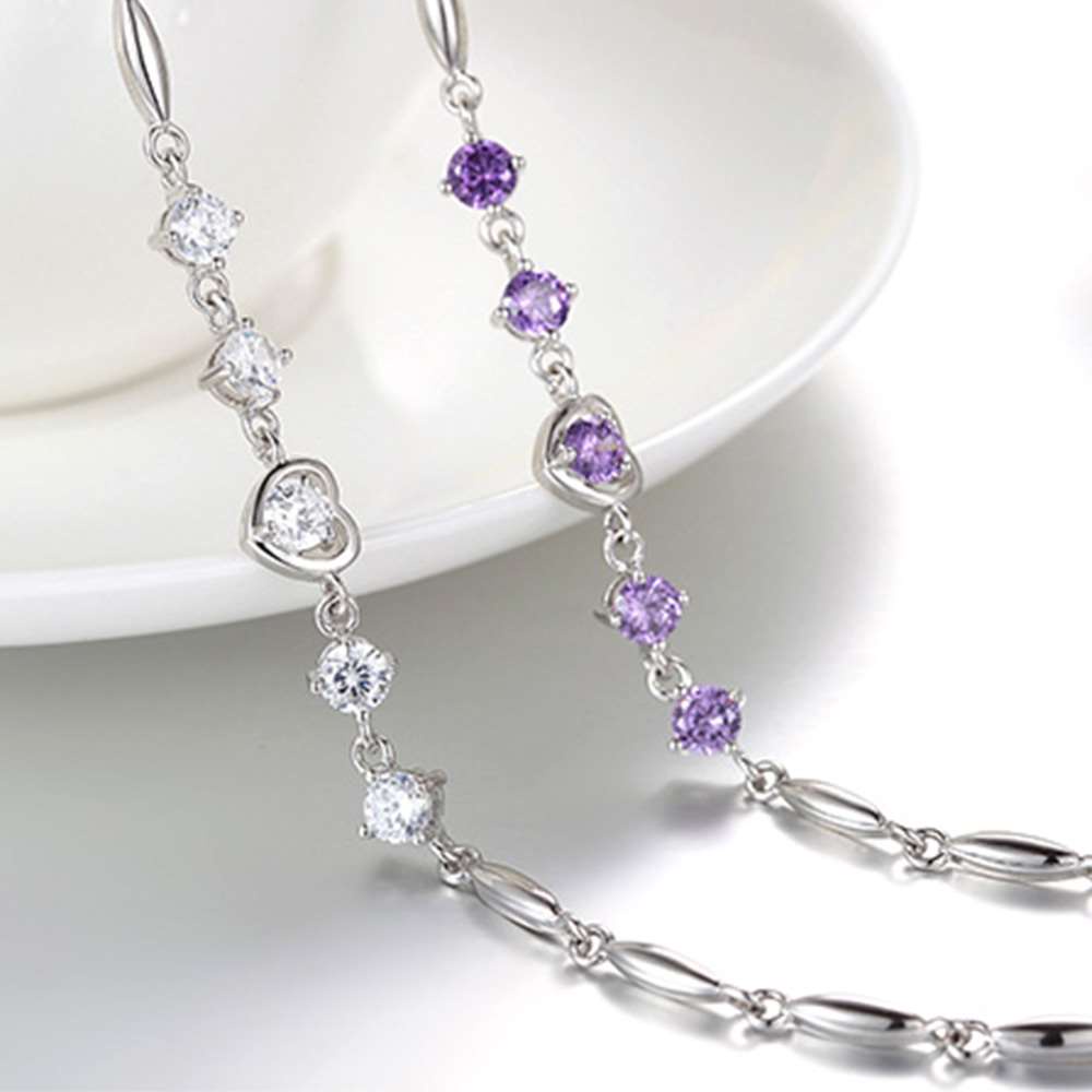Vòng Tay Nữ Mạ Bạch Kim Đồng wh071