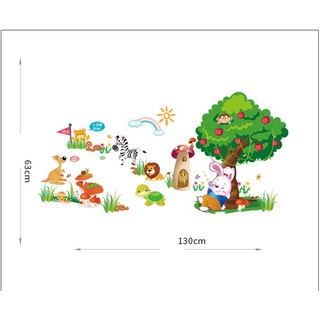 decal dán tường combo