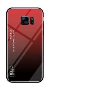 Ốp điện thoại có kính cường lực cho Samsung Galaxy S7 Edge Luxury