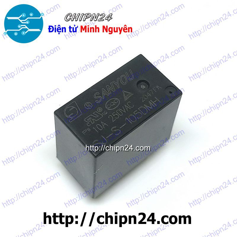 [1 CON] Relay SANYOU SJ-S-105DMH (Relay 5V 4 chân 10A 250VAC)