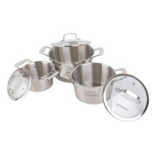Bộ nồi inox 5 đáy Sunhouse SH779
