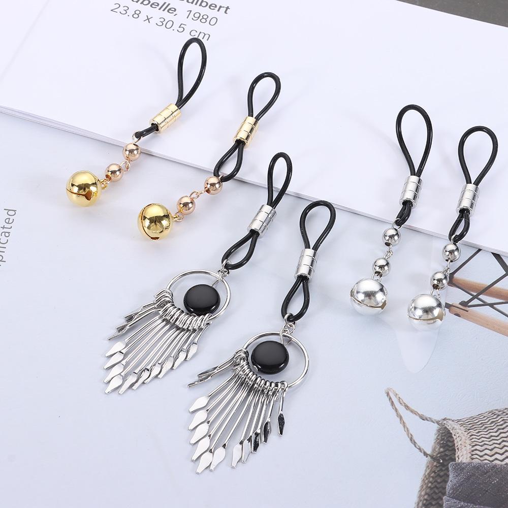 Fans Kẹp Núm Vú Giả Không Xỏ Lỗ Bằng Niken Không Cần Khoan Lỗ