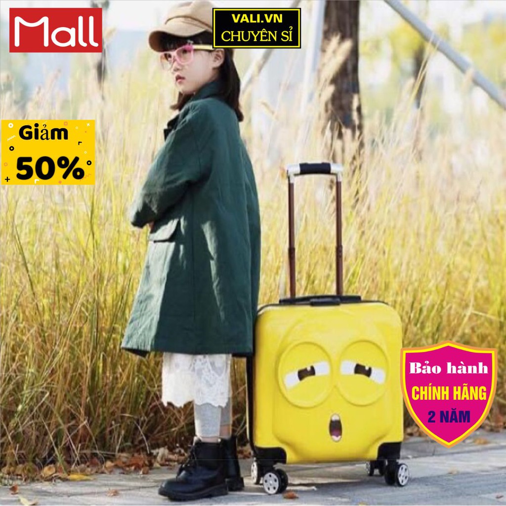 VALI MINION SIZE 20(SIZE TO) CHO BÉ (HÀNG CÓ SẴN) LOẠI CAO CẤP