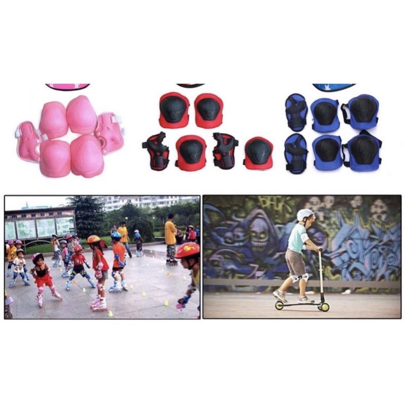 Bộ đồ bảo vệ đầu gối, khửu tay cho bé ( không kèm mũ)