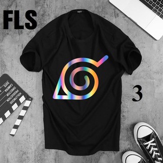 (SALE) [ÁO THUN PHẢN QUANG ĐÒNG GÁI 75K TOÀN SHOP] Áo Thun Phản Quang 7 Màu Hình NARUTO Cực Đẹp