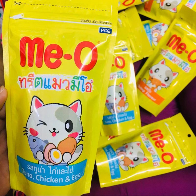 Bánh thưởng cho mèo Meo 50g - bánh thưởng Me-o