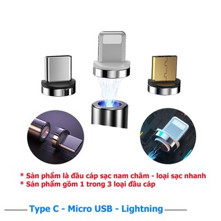 Đầu sạc rời của cáp nam châm chân Micro