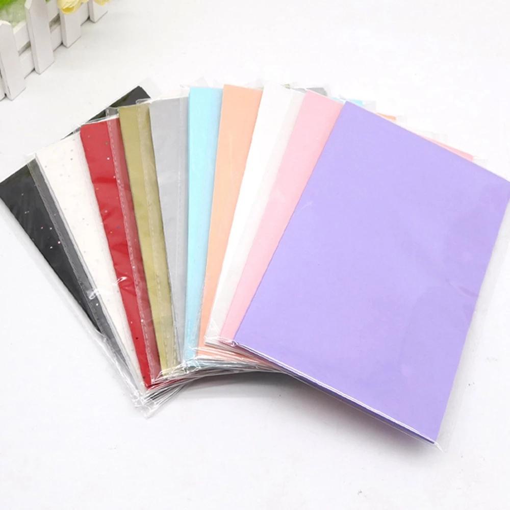 PEWANY Set 100 Tờ Giấy Gói Quà A5 Nhiều Màu Phong Cách Retro