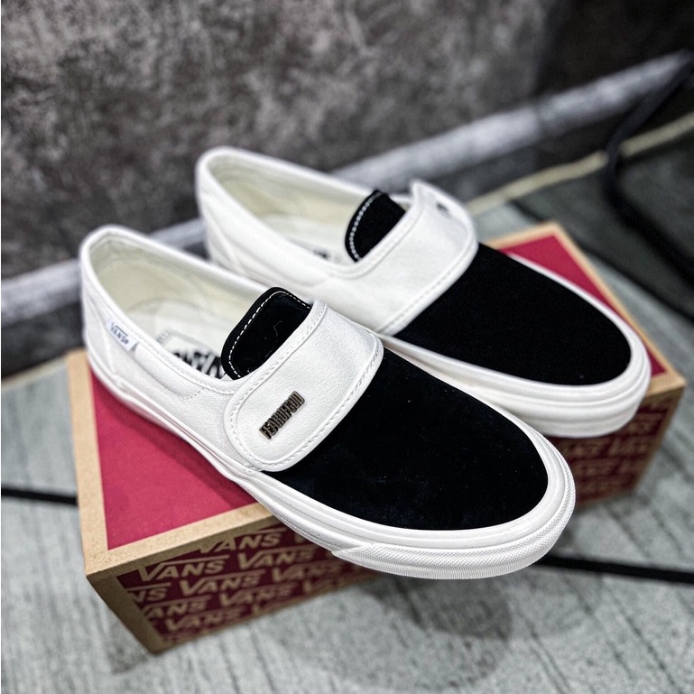 GIÀY VAN.S FEAR OF GOF FOG SLIPON LÓT DA