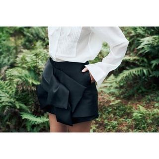 Chân váy xoắn nơ nữ at moda de lita