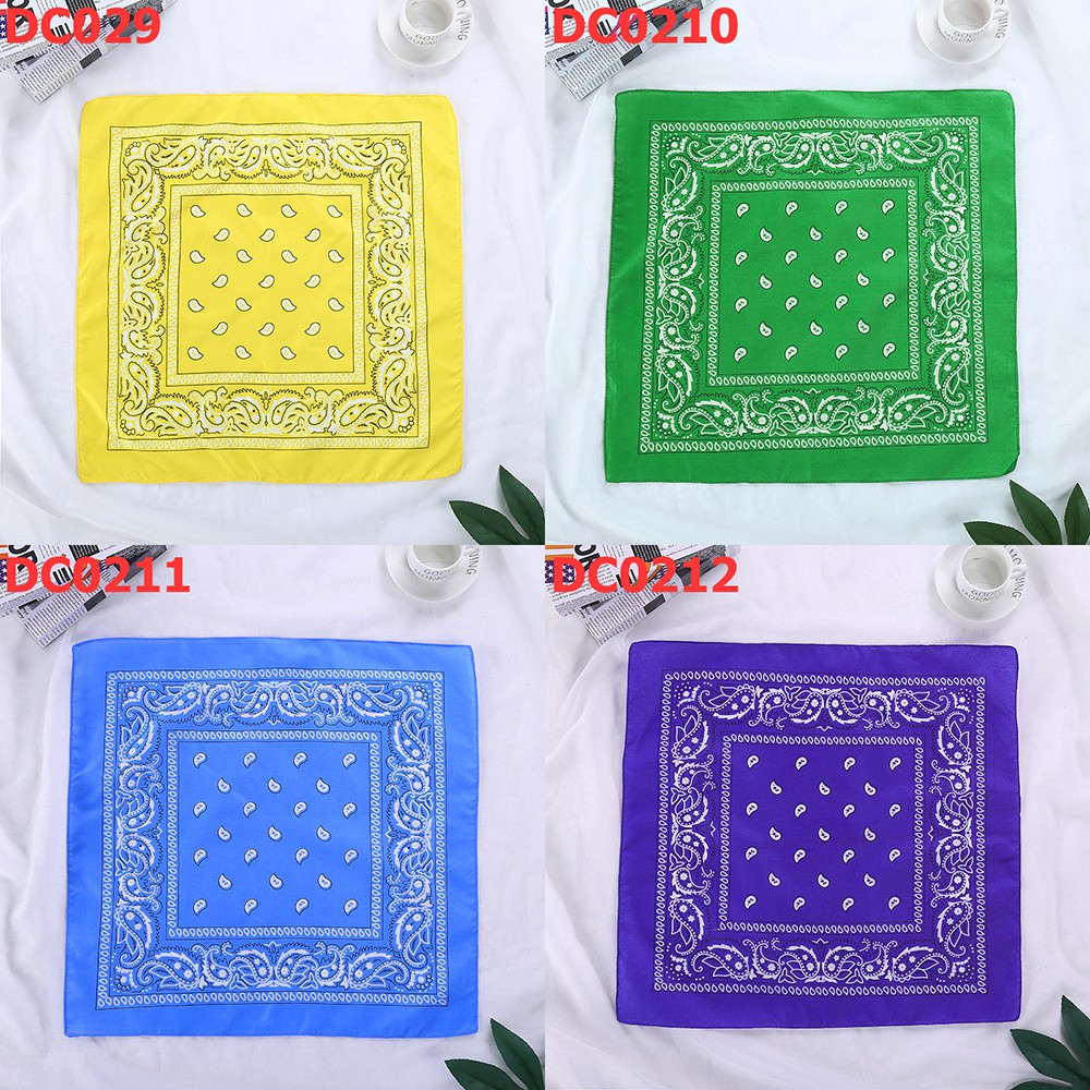 [Mã FAWINTER hoàn 15% xu đơn 99K] Khăn Bandana Streetwear 20 Màu Thời Trang | BigBuy360 - bigbuy360.vn