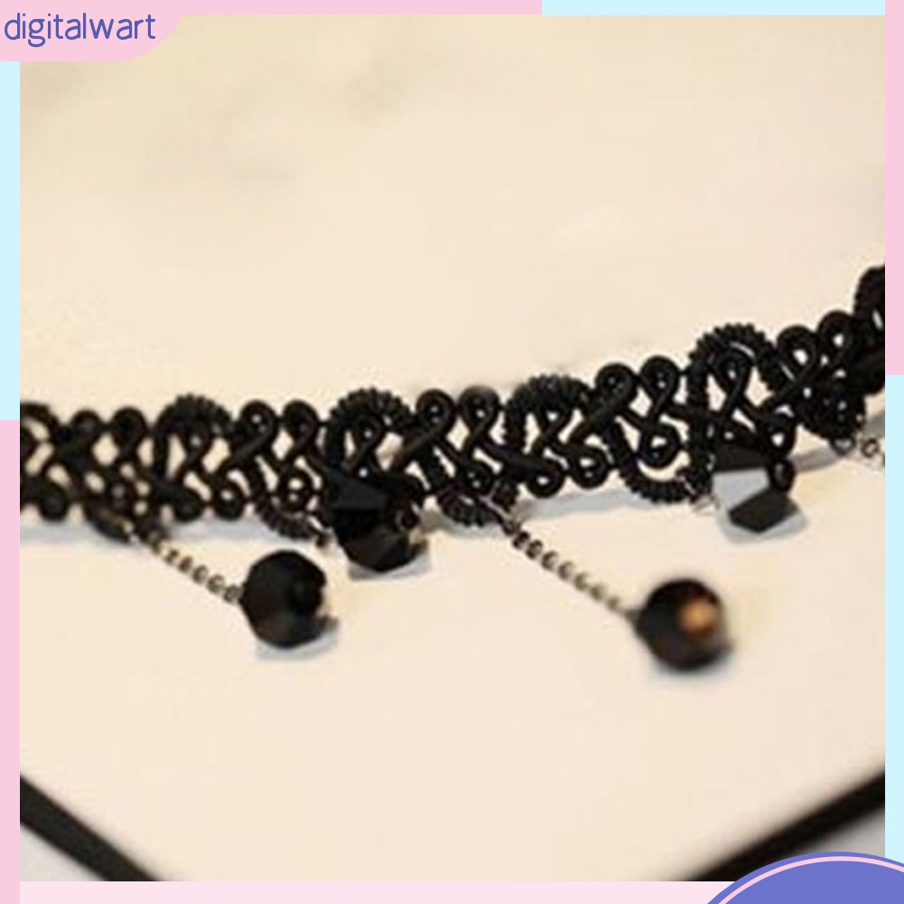 Vòng Cổ Ren Đính Hạt Thời Trang Nữ Tính