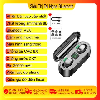 Tai nghe bluetooth Amoi F9 Pro, chất lượng âm thanh HiFi HD