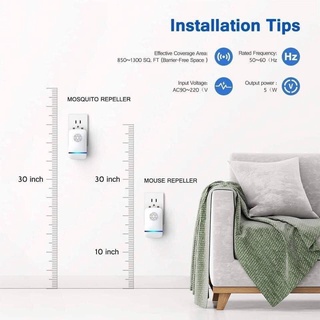 Máy Đuổi Muỗi , Côn Trùng Ultrasonic (Nhập Đức)
