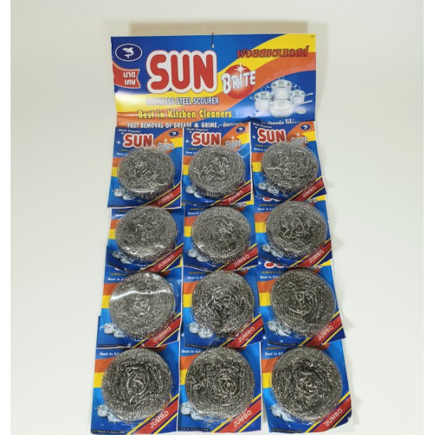 Cước sắt - Chùi xoong rửa chén bát SUN® Thái Lan cao cấp