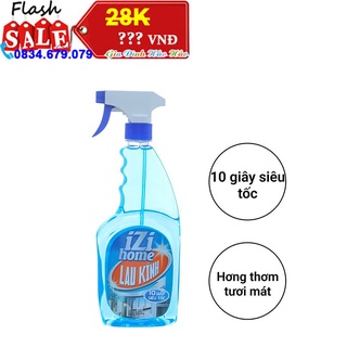 Nước lau kính izi home - chai 650ml