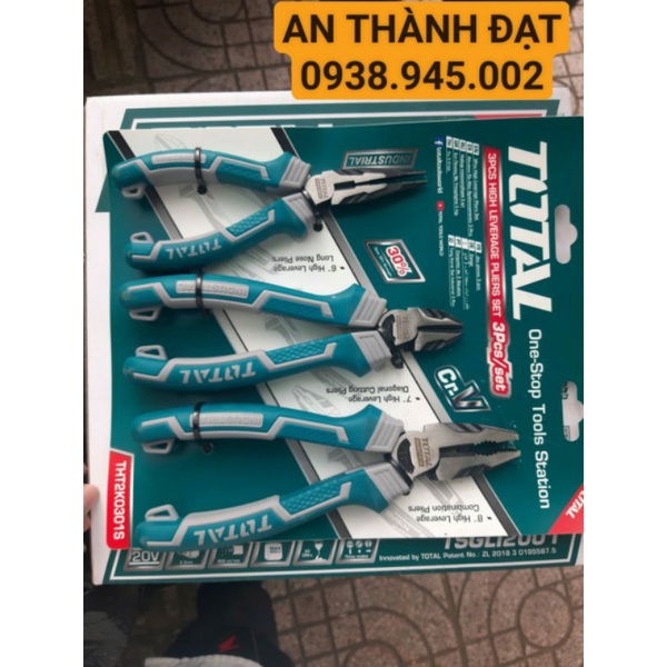 BỘ 3 KỀM RĂNG, CẮT VÀ NHỌN CAO CẤP TOTAL MODEL: THT2K0301S