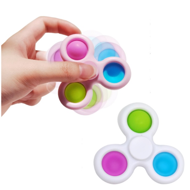 Đồ Chơi Trẻ Em Con Quay Spinner - Bóp/ Nhấn Bong Bóng Pop IT [GIÁ RẺ]