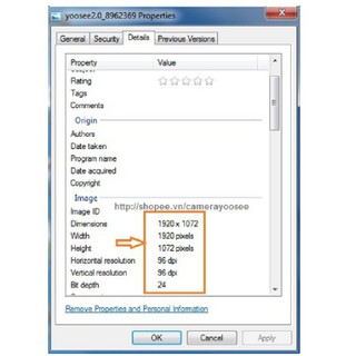 Camera IP YooSee 2.0mpx HD1080P