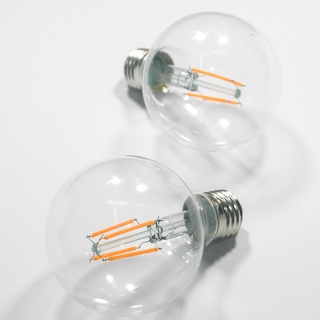 Bóng bulb tròn G80 LED dây tóc