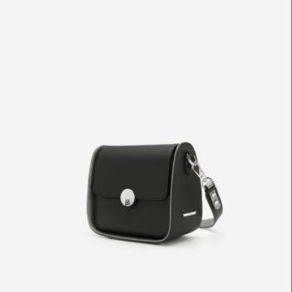 Túi đeo chéo Vascara nắp gập - Chính hãng - Màu đen Full box