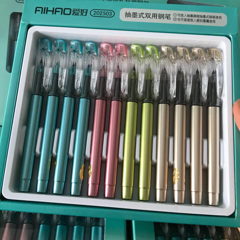 comb 3 cây Bút máy viết chữ đẹp cao cấp AIHAO-202503