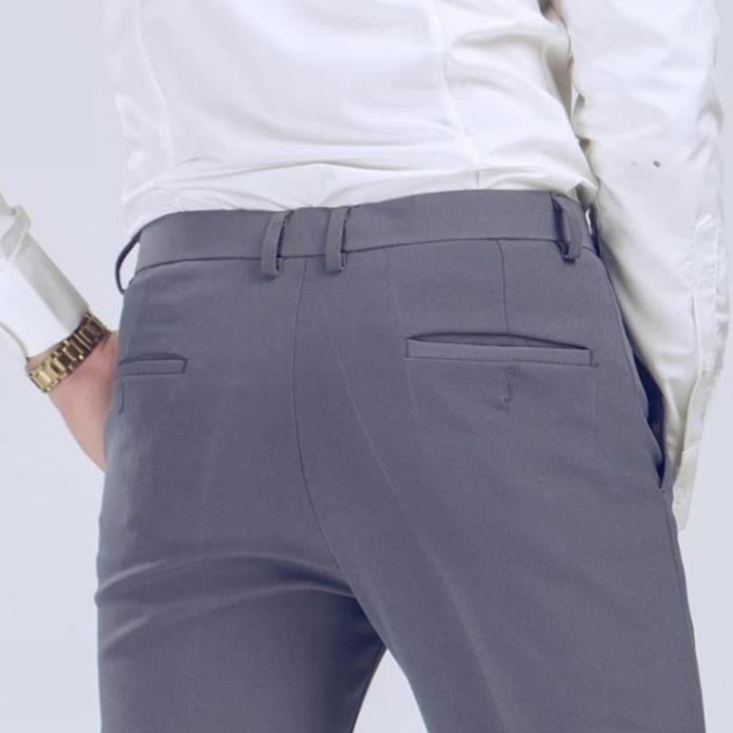 Quần tây nam công sở ống côn T-Max vải co giãn 4 chiều form slimfit thời trang | BigBuy360 - bigbuy360.vn