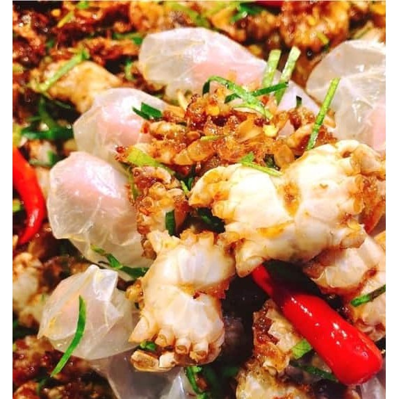 Ghẹ sữa rim lá chanh - giá sỉ . - 250g / 500g