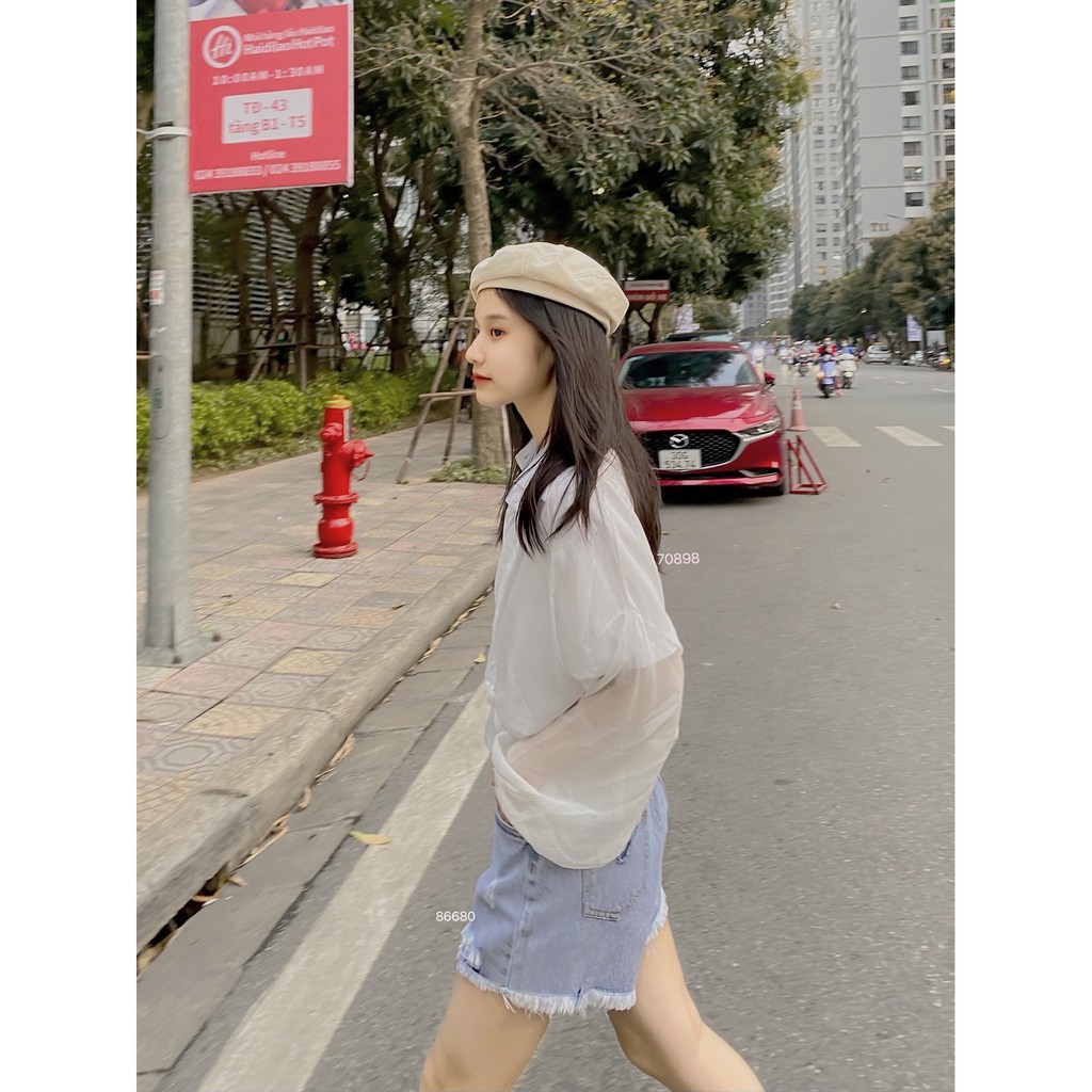 ❤️HOT❤️ Áo sơ mi trong Hot hit của Fiin đã cập bến  - Made by Fiin