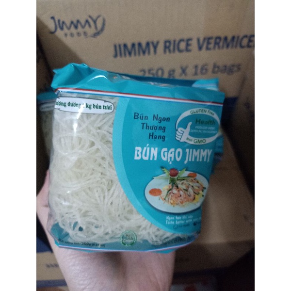 Bún khô Jimmy, bún gạo khô sạch thương hiệu việt