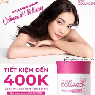 Ever Collagen In&Up Plus- Viên Uống Tổng Hợp Bổ Sung Collagen Làm Đẹp Da Chống Lão Hóa Số 1 Hàn Quốc