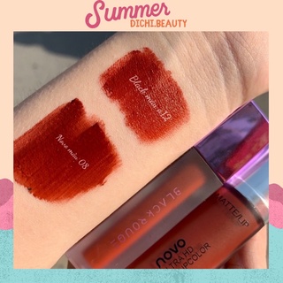 [DUPE A12] SON NOVO MÀU 08 ĐỎ NÂU