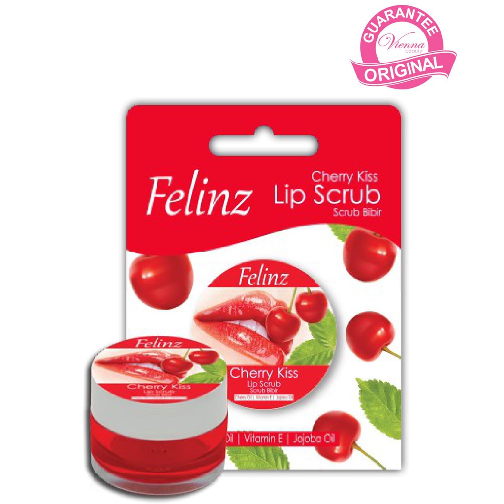 (hàng Mới Về) Tuýp Kem Tẩy Tế Bào Chết Môi Chiết Xuất Hoa Anh Đào Thương Hiệu Felinz 5g | BigBuy360 - bigbuy360.vn