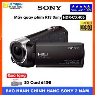 Máy quay Sony Handycam HDR-CX405 | Chính hãng | Bảo hành chính hãng Sony 24 tháng toàn quốc