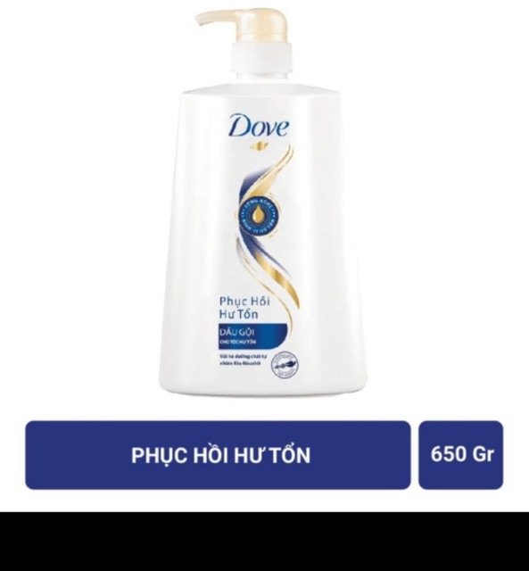 Dầu gội Dove 650G