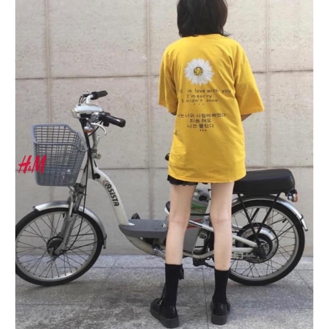 [Mã FAMAYWA giảm 10K đơn 50K] Áo thun hoa cúc hàn 🌼🌼🌼 | BigBuy360 - bigbuy360.vn