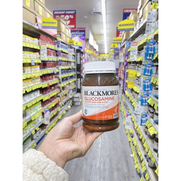 Viên uống Blackmores Glucosamine  bổ xương khớp 1500mg Úc 150, 180 viên mẫu mới