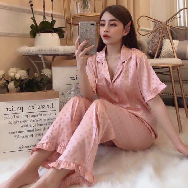 Bộ lụa gấm hàng SAM loại 1 siêu mịn mát