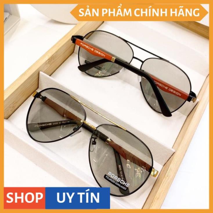 Kính mát nam cao cấp tròng kính đổi màu khi đi ra nắng, đổi màu theo nhiệt độ - Mắt kính chống tia UV gọng gỗ đỏ độc đáo | BigBuy360 - bigbuy360.vn