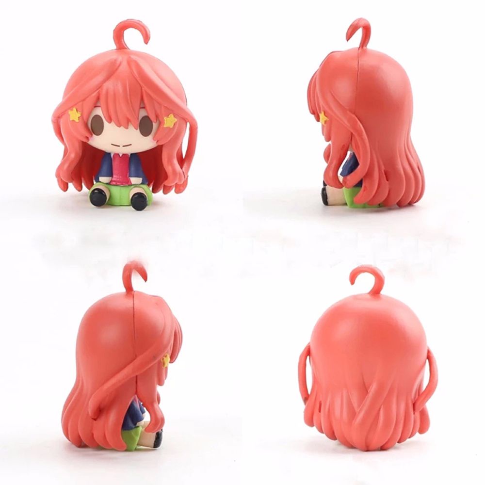 Bộ 5 mô hình nhân vật hoạt hình Nakano Miku bằng PVC trang trí bàn làm việc