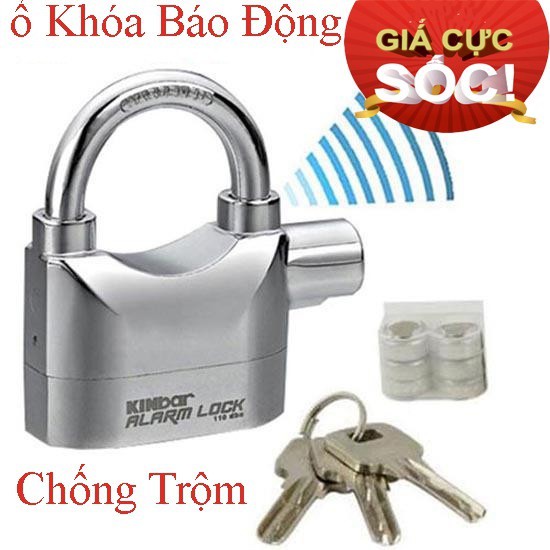 Ổ khóa chống trộm và báo động thông minh Kinbar ( Có Video )