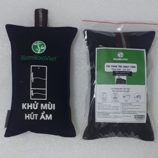 Túi Than Tre Hoạt Tính Khử Mùi Hút Ẩm Tủ Lạnh, Tủ Quần Áo
