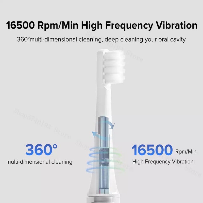 [Chính Hãng]-Bàn chải điện pin sạc Xiaomi Mijia T100