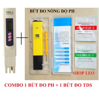  COMBO BÚT ĐO PH VÀ BÚT ĐO TDS NƯỚC - DỤNG CỤ THỬ NƯỚC