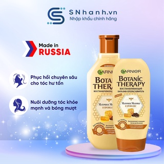 Bộ gội xả Garnier sữa ong chúa và keo ong phục hồi cho tóc hư tổn và chẻ ngọn