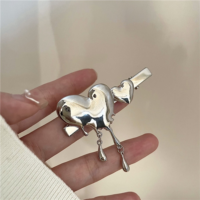 Kẹp tóc hình trái tim tan chảy kiểu Hàn Quốc 19335