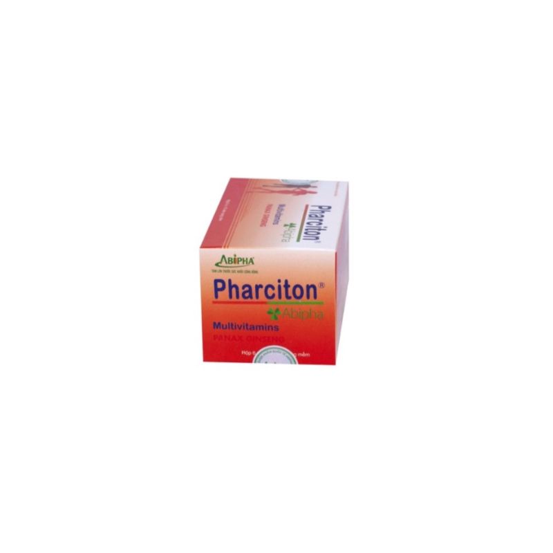 Viên uống Pharciton ⚡ Tặng quà ⚡ Hộp 60 viên Giúp bổ sung vitamin, khoáng chất, Ăn ngon miệng