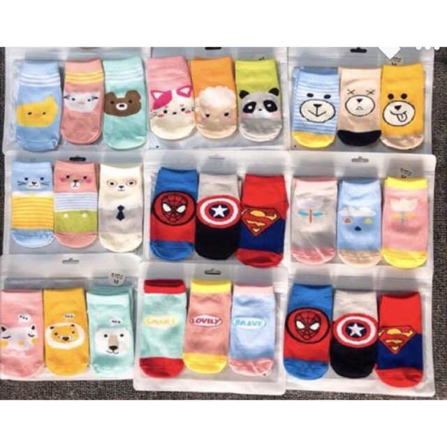 Set 5 đôi tất cho Bé